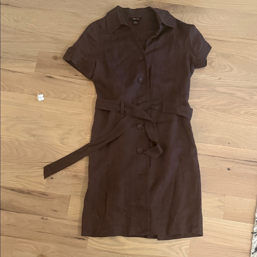 Style & Co. Chocolate Midi Dress
